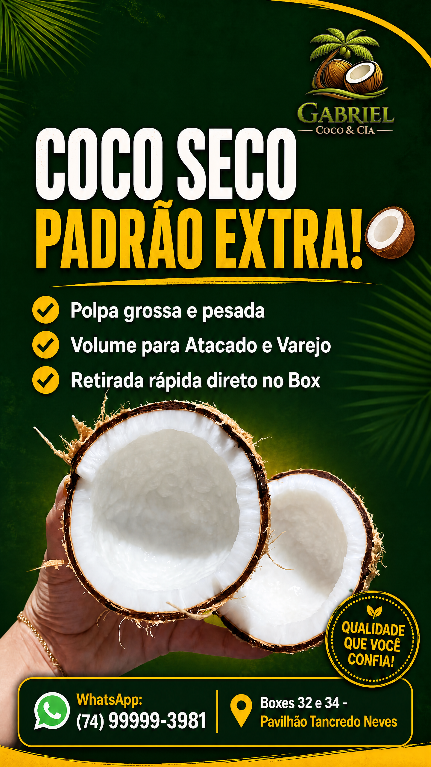 Gabriel Coco & Cia - Coco Seco Padrão Extra